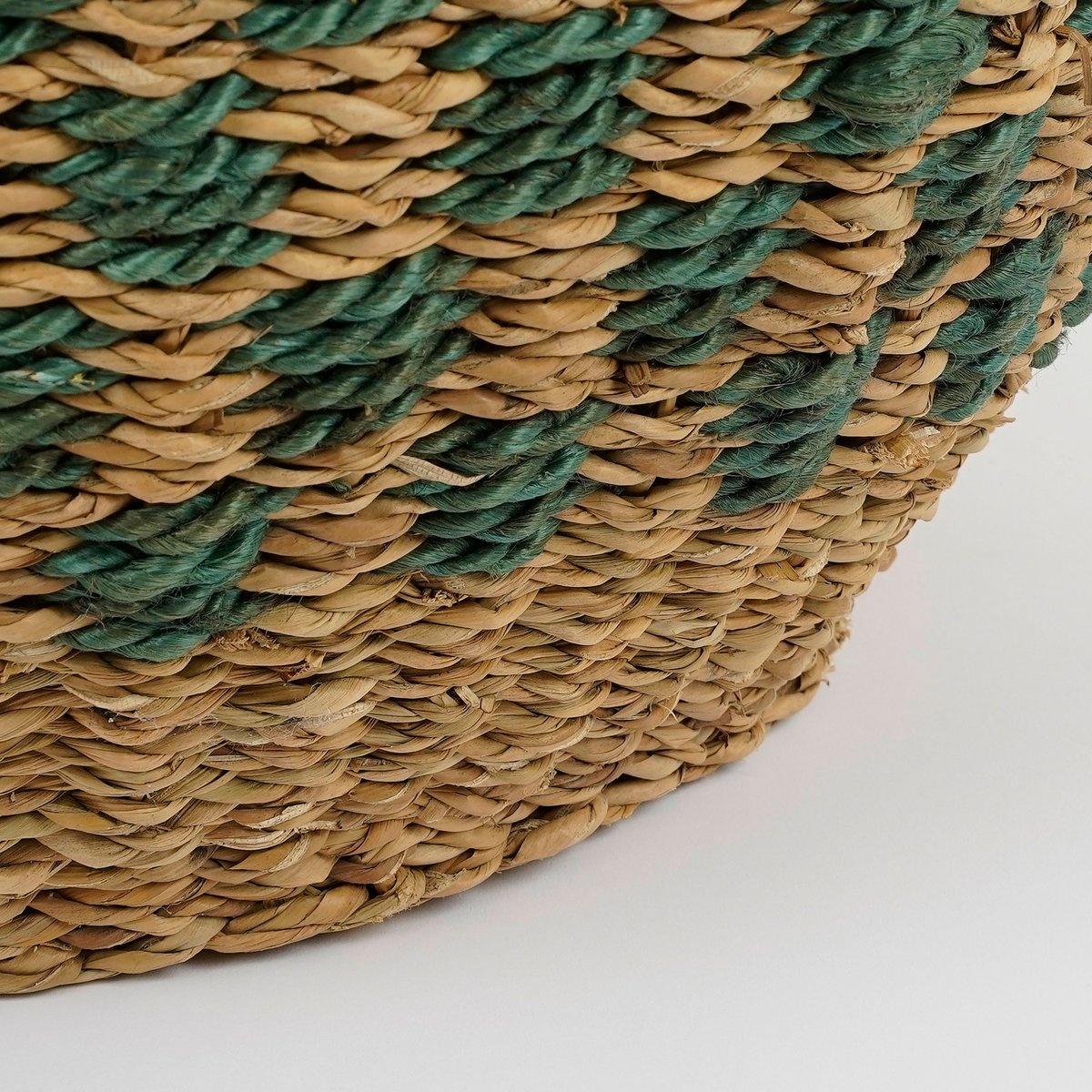KantoormeubelenPlus Billy Mand voor Plant - H52 x Ø47 cm - Zeegras - Groen