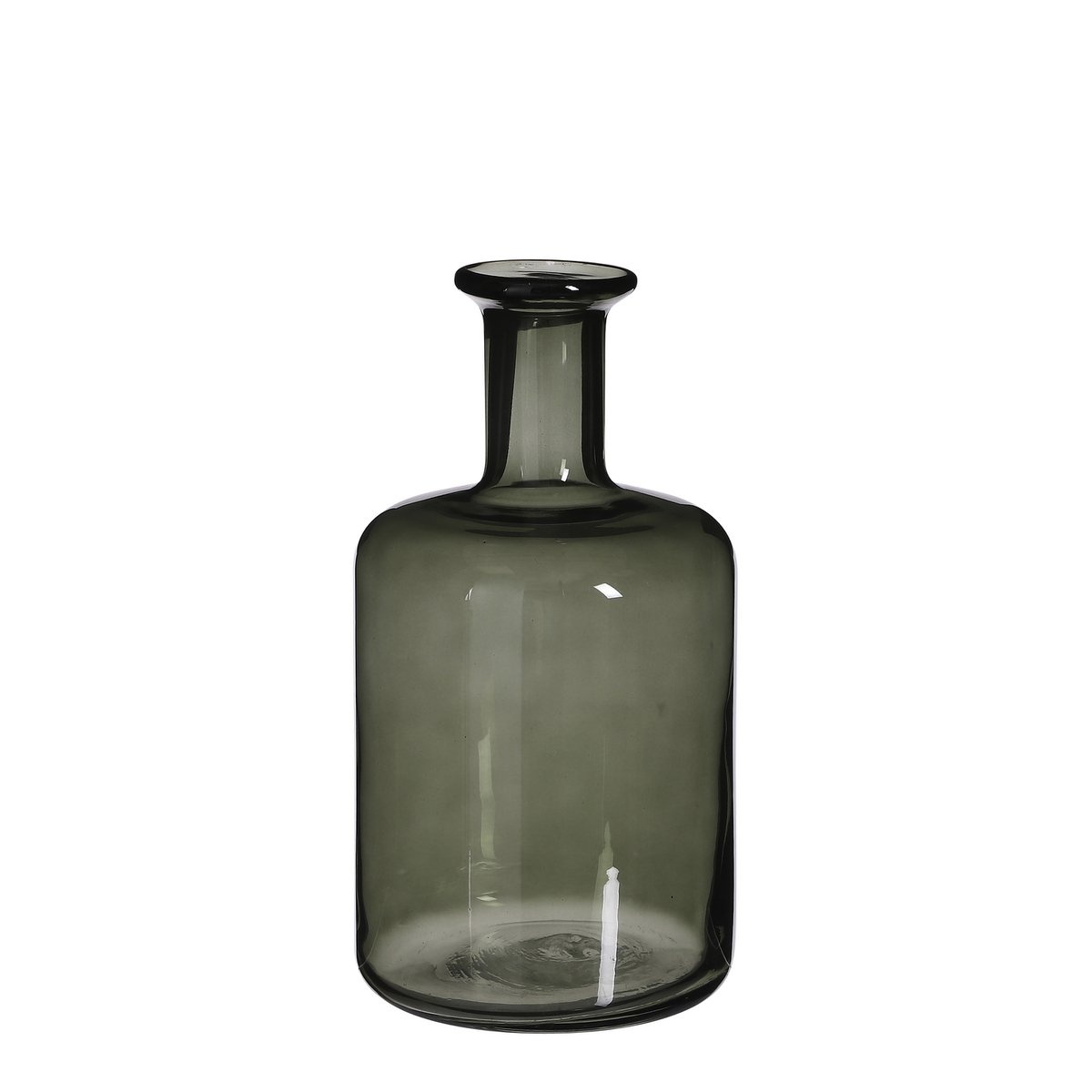KantoormeubelenPlus Regal Fles Vaas - H30 x Ø16 cm - Glas - Groen