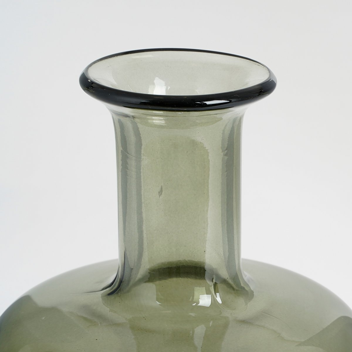 KantoormeubelenPlus Regal Fles Vaas - H30 x Ø16 cm - Glas - Groen
