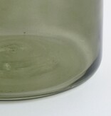 KantoormeubelenPlus Regal Fles Vaas - H30 x Ø16 cm - Glas - Groen