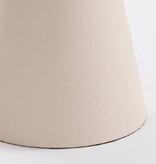 KantoormeubelenPlus Rollo Kandelaar - H18,5 x Ø6 cm - Aluminium - Off White