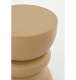 KantoormeubelenPlus Stian side table beige - h40xd32cm
