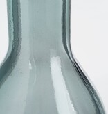 KantoormeubelenPlus Rioja Fles Vaas - H75 x Ø18 cm - Gerecycled Glas - Donkergrijs