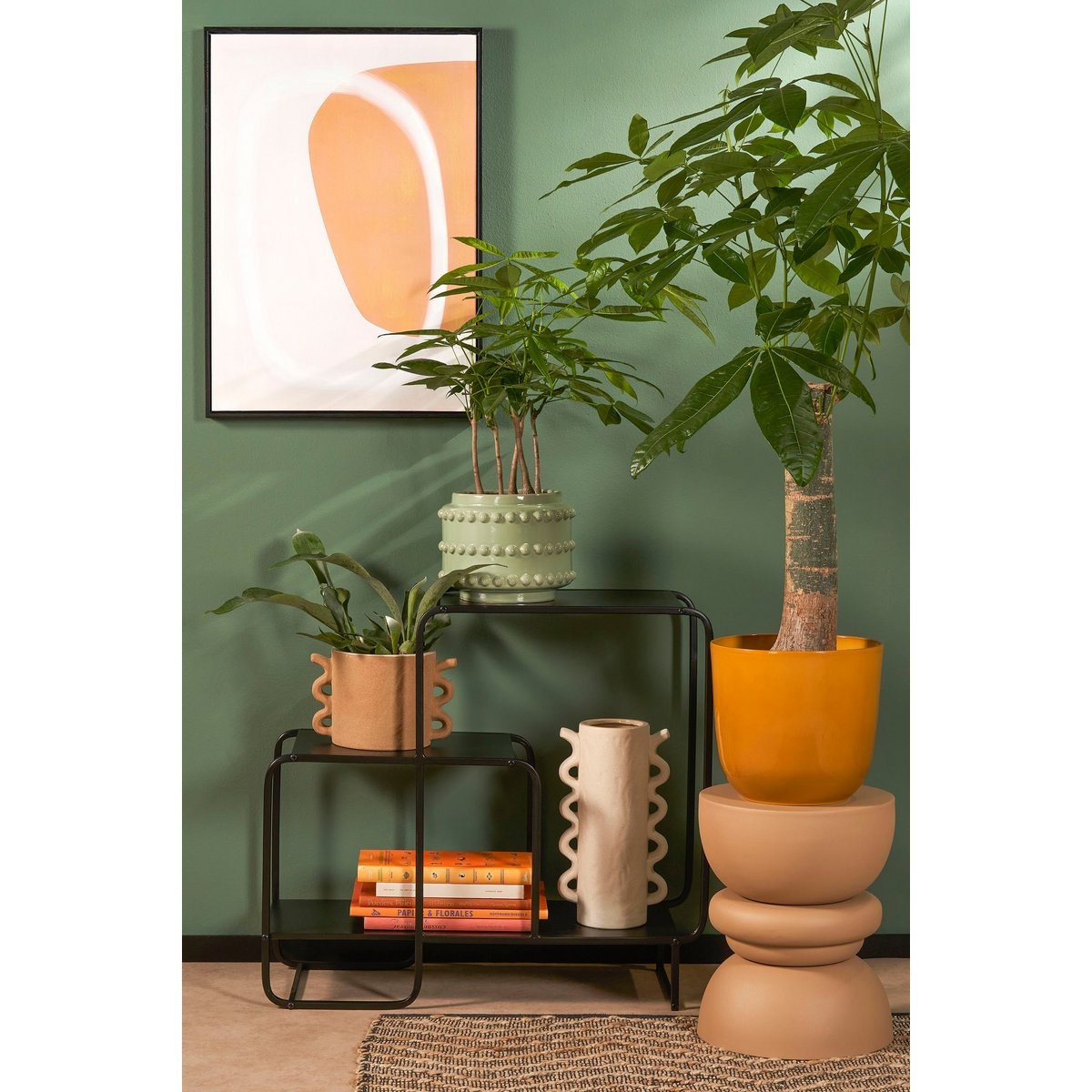 KantoormeubelenPlus Stian side table beige - h40xd32cm