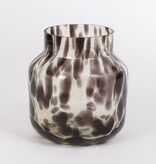 KantoormeubelenPlus Pantera Vaas - H26,5 x Ø26 cm - Bruin