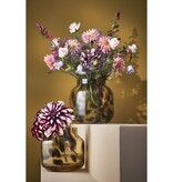 KantoormeubelenPlus Pantera Vaas - H26,5 x Ø26 cm - Bruin