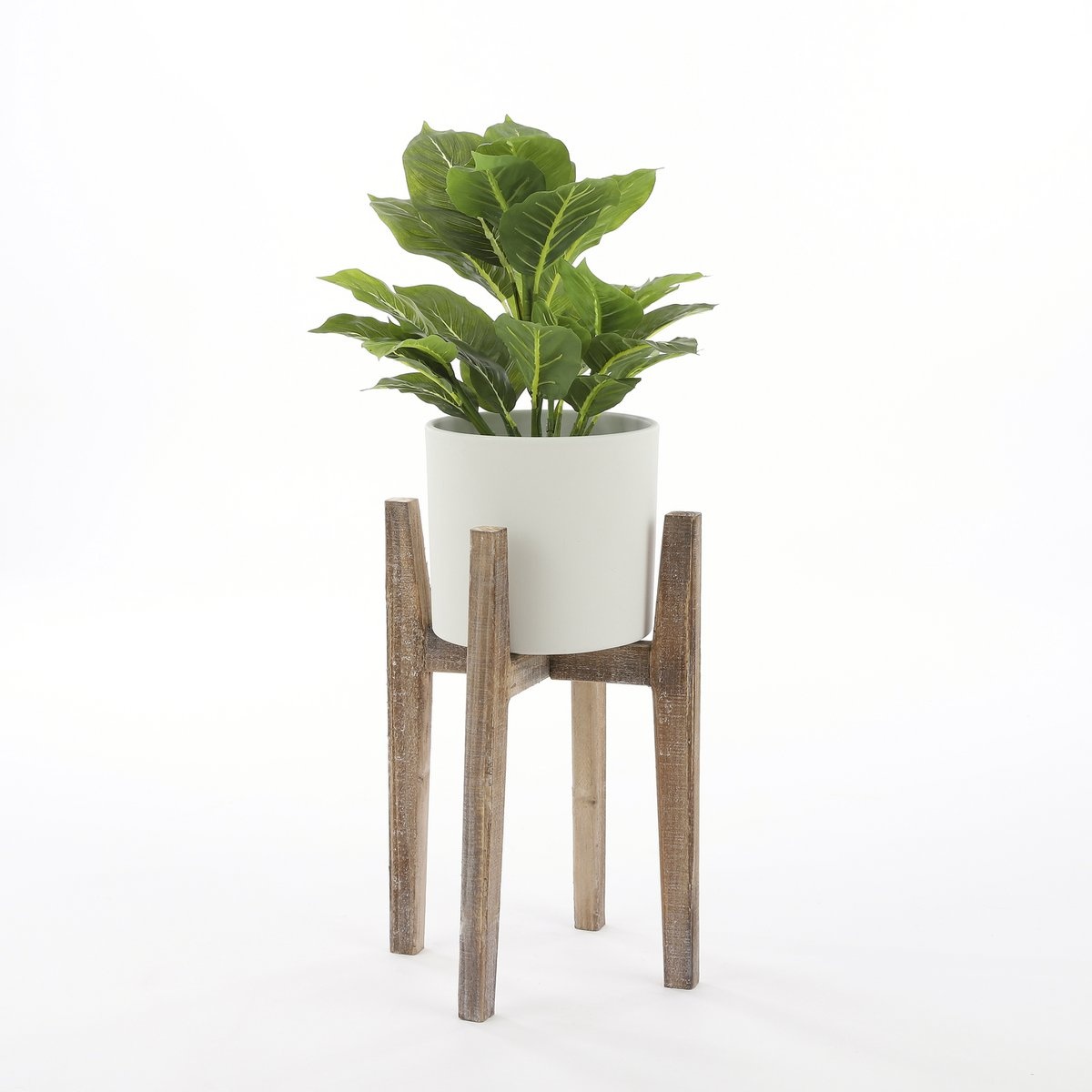 KantoormeubelenPlus Evergreen Kunstplant in Bloempot Stan - H49 x Ø40 cm - Groen