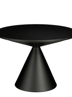 KantoormeubelenPlus Royale Bijzettafel - H42 x Ø60 cm - Metaal - Zwart