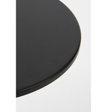KantoormeubelenPlus Royale Bijzettafel - H42 x Ø60 cm - Metaal - Zwart