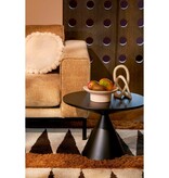 KantoormeubelenPlus Royale Bijzettafel - H42 x Ø60 cm - Metaal - Zwart