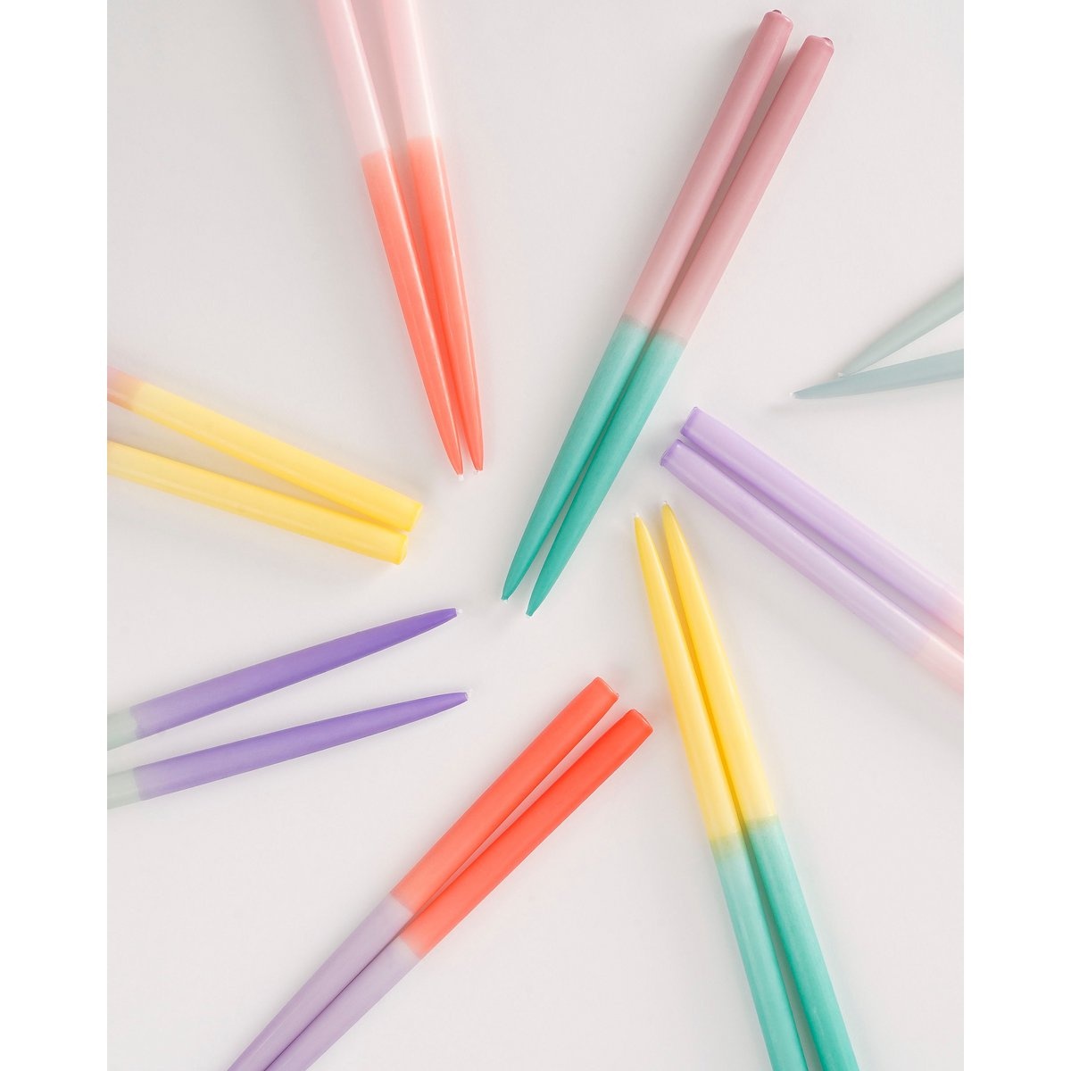 KantoormeubelenPlus Dip-dye Dinerkaars - Set van 4 - H28 cm - Donkergroen