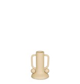 KantoormeubelenPlus Ula Kandelaar - H12 x Ø8 cm - Metaal - Beige