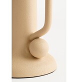 KantoormeubelenPlus Ula Kandelaar - H12 x Ø8 cm - Metaal - Beige