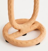 KantoormeubelenPlus Yukon Kandelaar - H21,5 x Ø9 cm - Metaal - Terra
