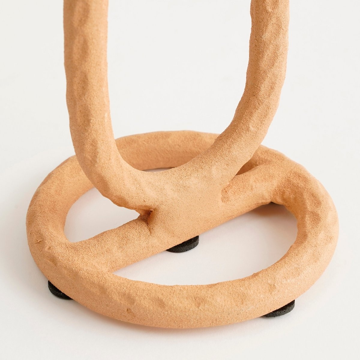KantoormeubelenPlus Yukon Kandelaar - H21,5 x Ø9 cm - Metaal - Terra