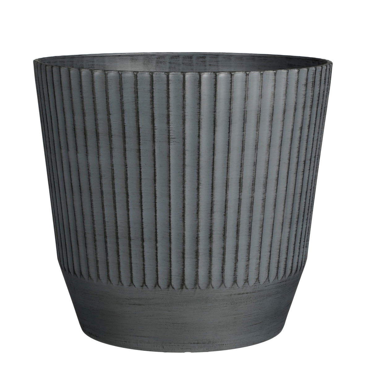 KantoormeubelenPlus Rio Bloempot voor Buiten - H40,5 x Ø45 cm - Donkergrijs