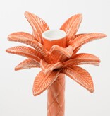 KantoormeubelenPlus Kandelaar Palmboom - H30 x Ø13 cm - Roze