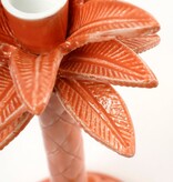 KantoormeubelenPlus Kandelaar Palmboom - H30 x Ø13 cm - Roze