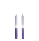 KantoormeubelenPlus Dip-dye Dinerkaars - Set van 2 - H25 cm - Lichtblauw