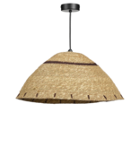 KantoormeubelenPlus Joulz Hanglamp - H16 x Ø36 cm - Jute - Lichtbruin