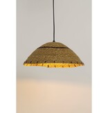 KantoormeubelenPlus Joulz Hanglamp - H16 x Ø36 cm - Jute - Lichtbruin