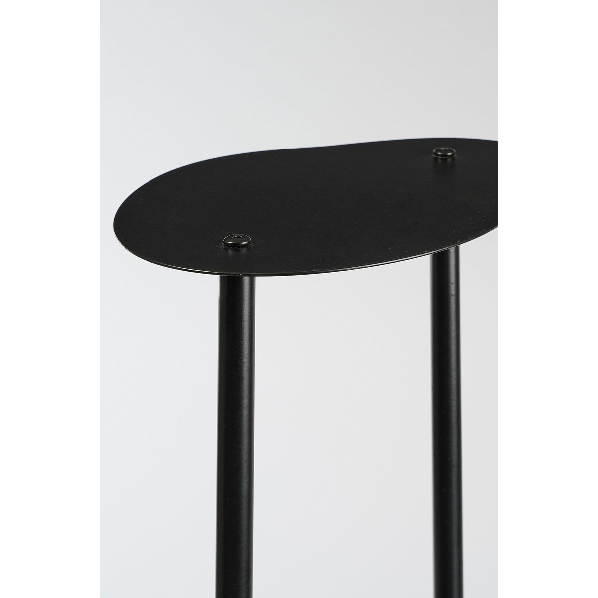 KantoormeubelenPlus Fonda Plantentafel - L47,5 x B27 x H100 cm - Metaal - Zwart