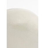 KantoormeubelenPlus Pastina Ornament op Voet - L6,5 x B16,5 x H37,5 cm - FSC 100% Mangohout - Off White