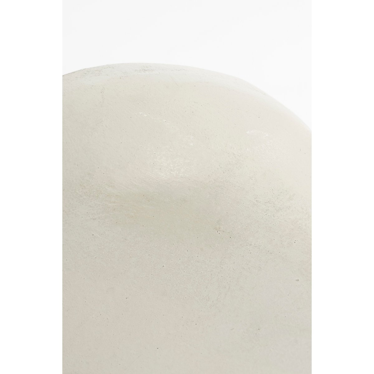 KantoormeubelenPlus Pastina Ornament op Voet - L6,5 x B16,5 x H37,5 cm - FSC 100% Mangohout - Off White