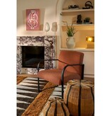 KantoormeubelenPlus Pastina Ornament op Voet - L6,5 x B16,5 x H37,5 cm - FSC 100% Mangohout - Off White