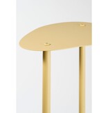 KantoormeubelenPlus Fonda Plantentafel - L47,5 x B27 x H140 cm - Metaal - Lichtgeel