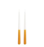 KantoormeubelenPlus Dip-dye Dinerkaars - Set van 2 - H30 cm - Oranje