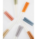 KantoormeubelenPlus Dip-dye Dinerkaars - Set van 2 - H30 cm - Oranje
