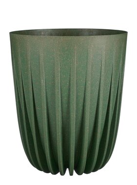 KantoormeubelenPlus Lungo Bloempot - H36 x Ø30 cm - Polypropyleen - FSC Mix - Groen