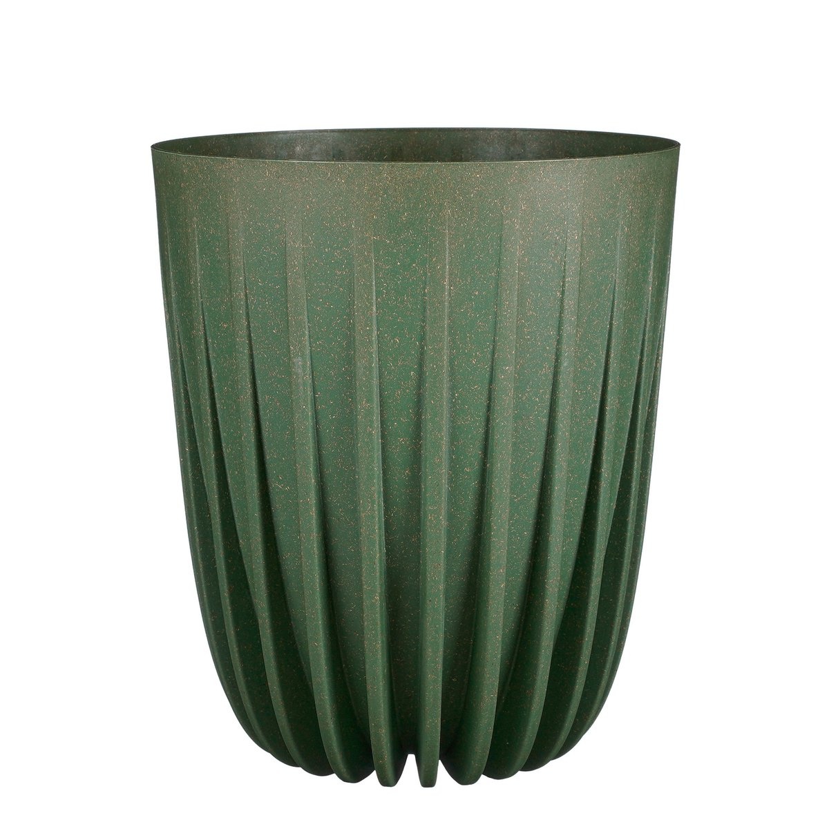 KantoormeubelenPlus Lungo Bloempot - H36 x Ø30 cm - Polypropyleen - FSC Mix - Groen