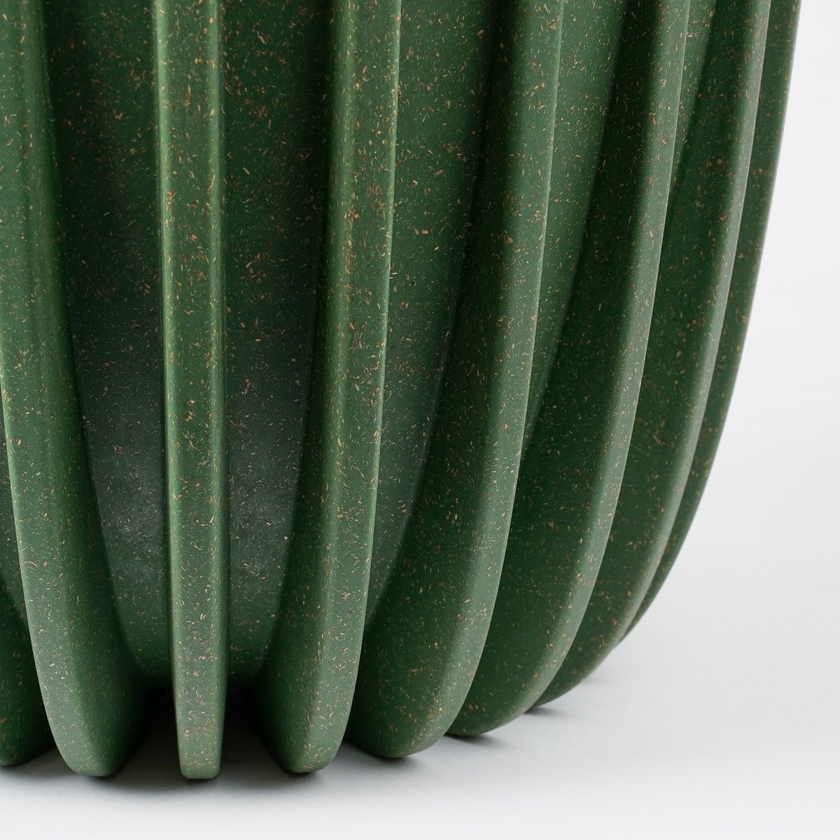 KantoormeubelenPlus Lungo Bloempot - H36 x Ø30 cm - Polypropyleen - FSC Mix - Groen