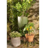 KantoormeubelenPlus Lungo Bloempot - H36 x Ø30 cm - Polypropyleen - FSC Mix - Groen