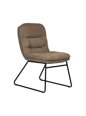 KantoormeubelenPlus Beluga stoel Bruin (Set van 2)