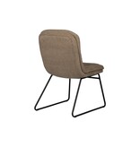 VidaXL Beluga stoel Bruin (Set van 2)
