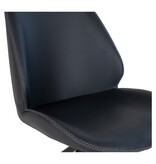 Monte Carlo Eetkamerstoel - Zwart - set van 2