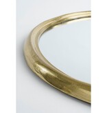 KantoormeubelenPlus Adelin Wandspiegel - L43 x B61 cm - Gerecycled Aluminium - Goud
