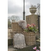 Alanya Plaid - Plaid, bruin/beige/wit, 130x180 cm