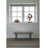 KantoormeubelenPlus Morena Rug - Vloerkleed, handgeweven, natuur/grijs, 160x230 cm