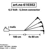 KantoormeubelenPlus LuVille Kerstdorp Miniatuur Duitse Bar - L11 x B8,5 x H19 cm