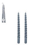 KantoormeubelenPlus Twist Dinerkaars - Set van 2 - H29 cm - Blauw