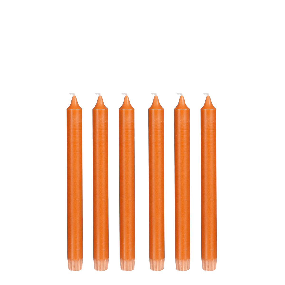 KantoormeubelenPlus Dinerkaars - Set van 6 - H25 cm - Oranje