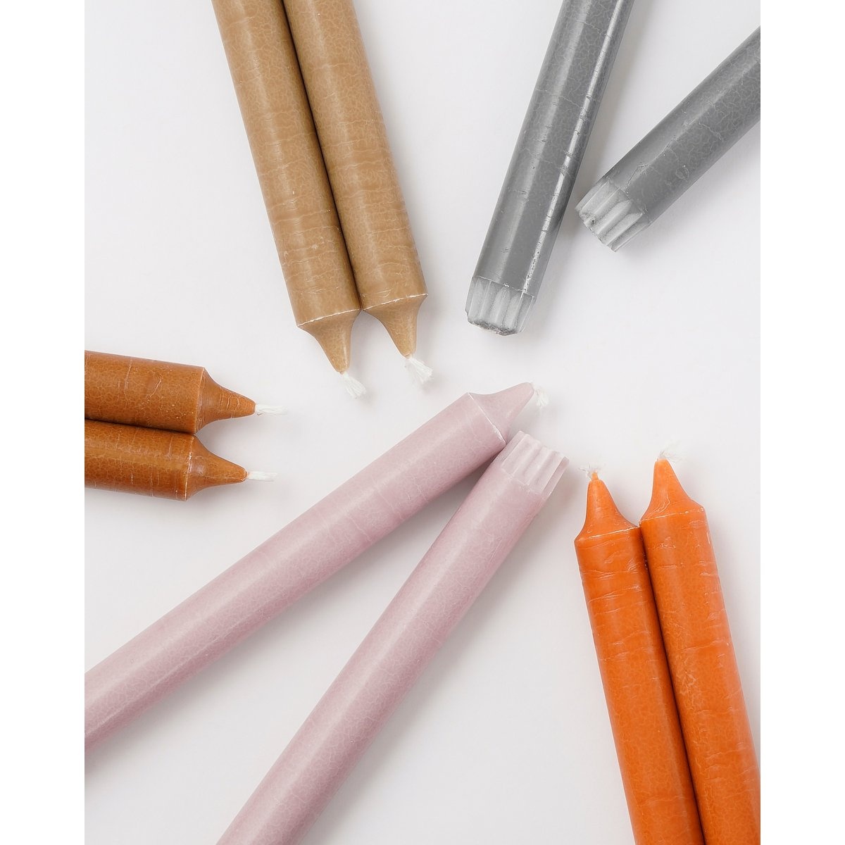 KantoormeubelenPlus Dinerkaars - Set van 6 - H25 cm - Oranje