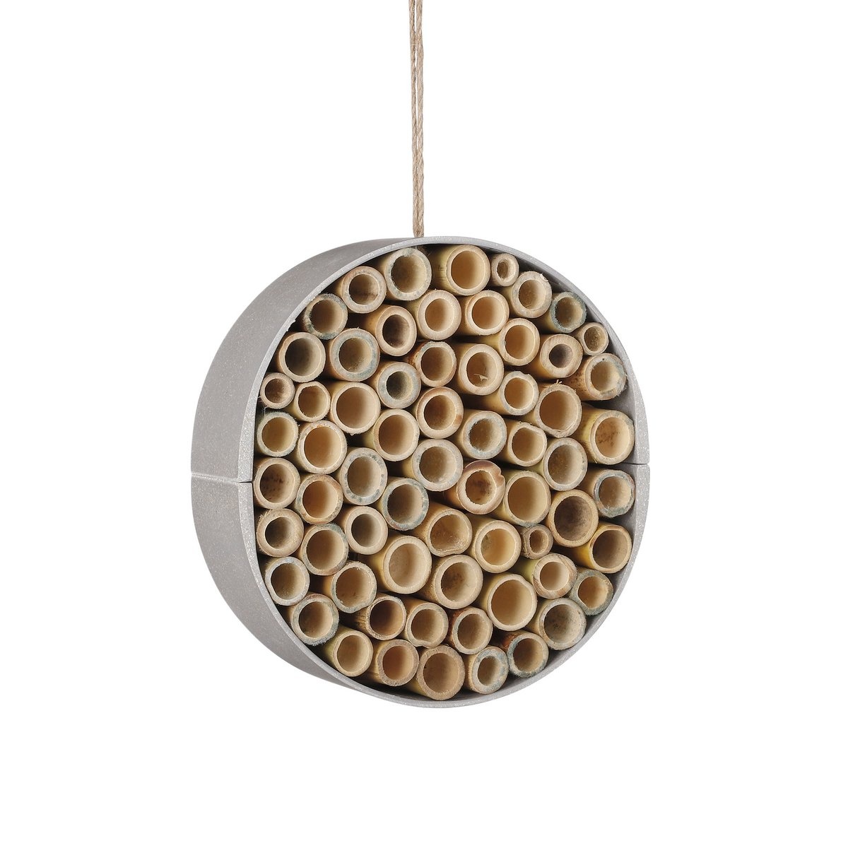 VidaXL Orion Insectenhotel - H6 x Ø21 cm - Grijs