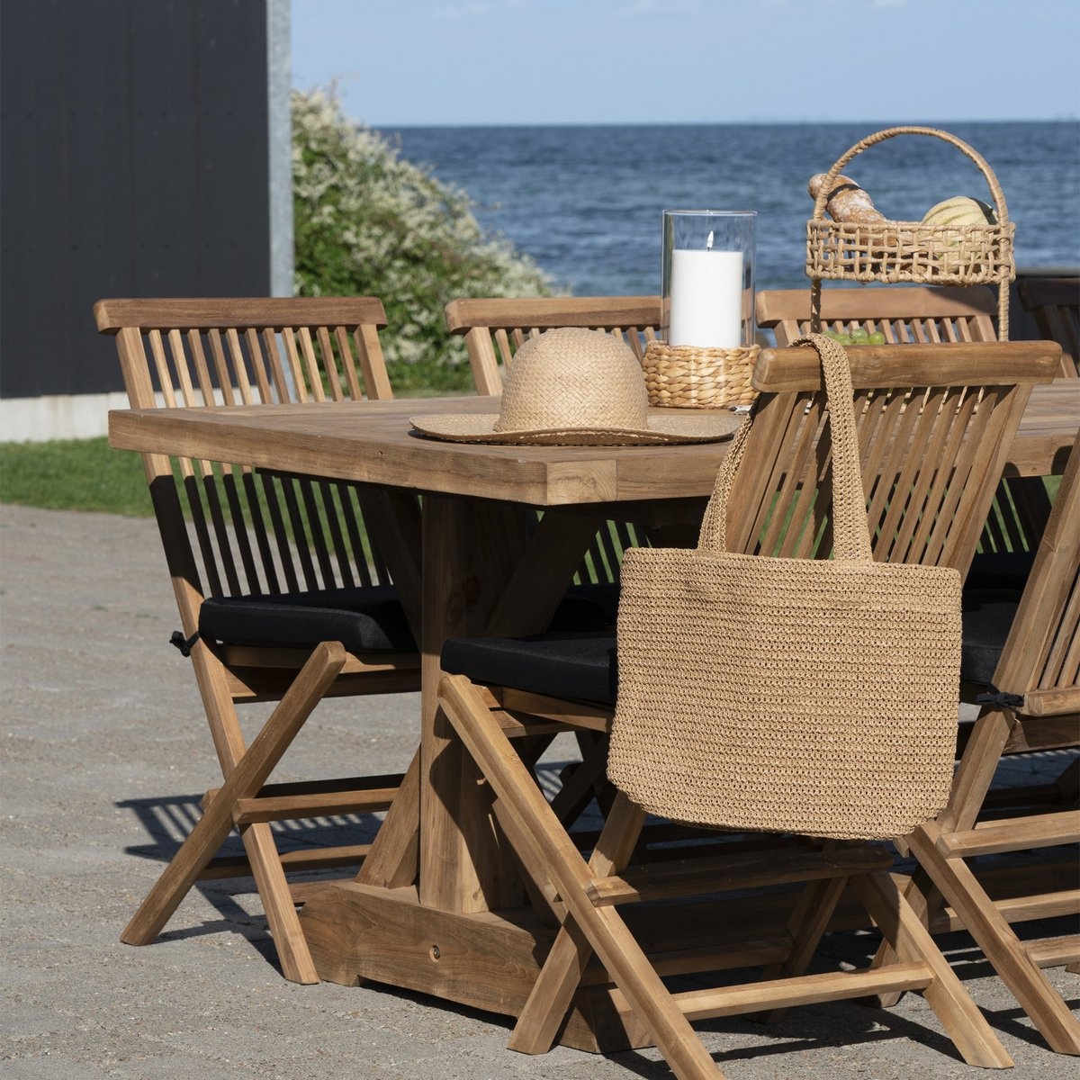 KantoormeubelenPlus Parade Tote Bag - Tote Bag, papierstro, 31x46 cm