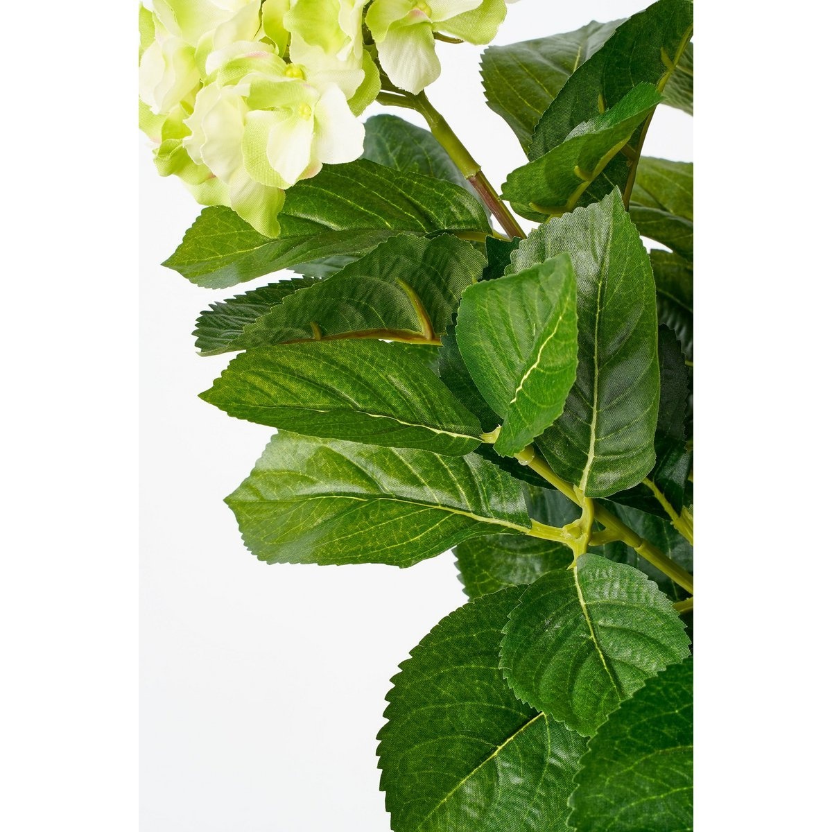 KantoormeubelenPlus Hortensia Kunstplant in Bloempot Stan - H45 x Ø45 cm - Groen