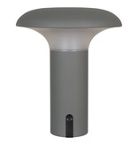 KantoormeubelenPlus Ramsey LED Lamp - Lamp, oplaadbaar, grijs